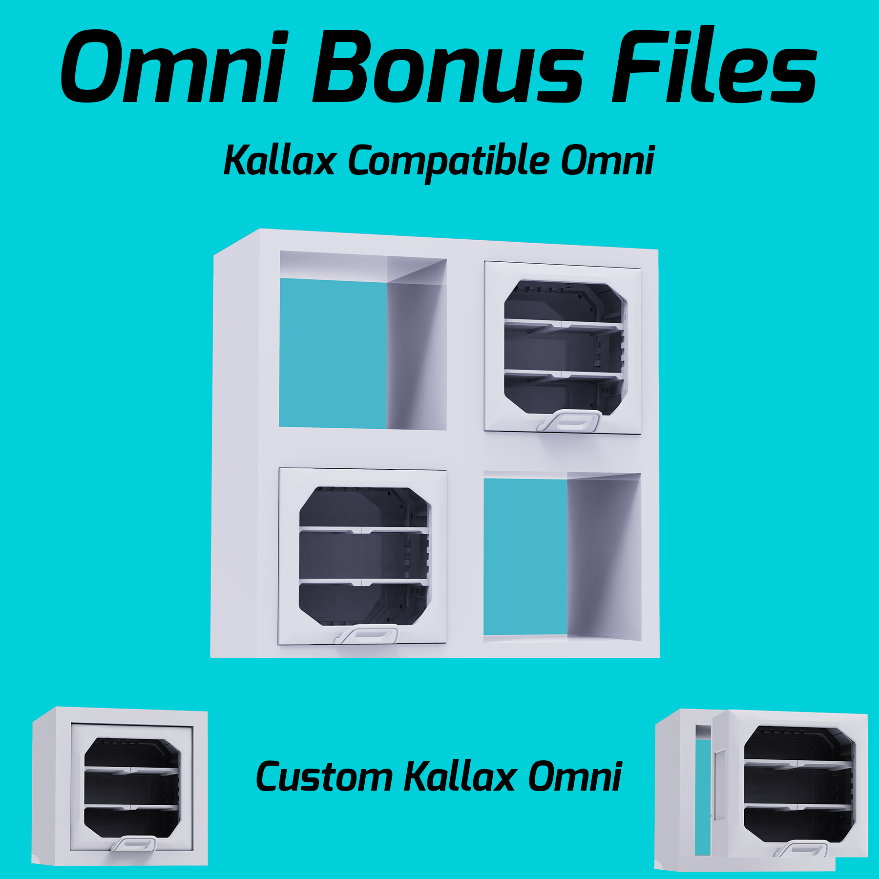 Omni Kallax Storage System